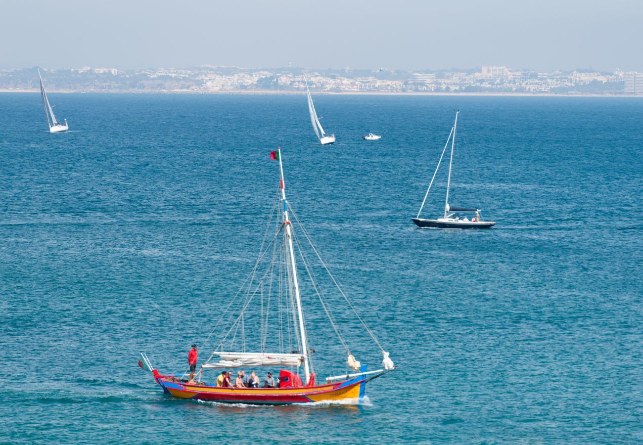 Barcos no Mar