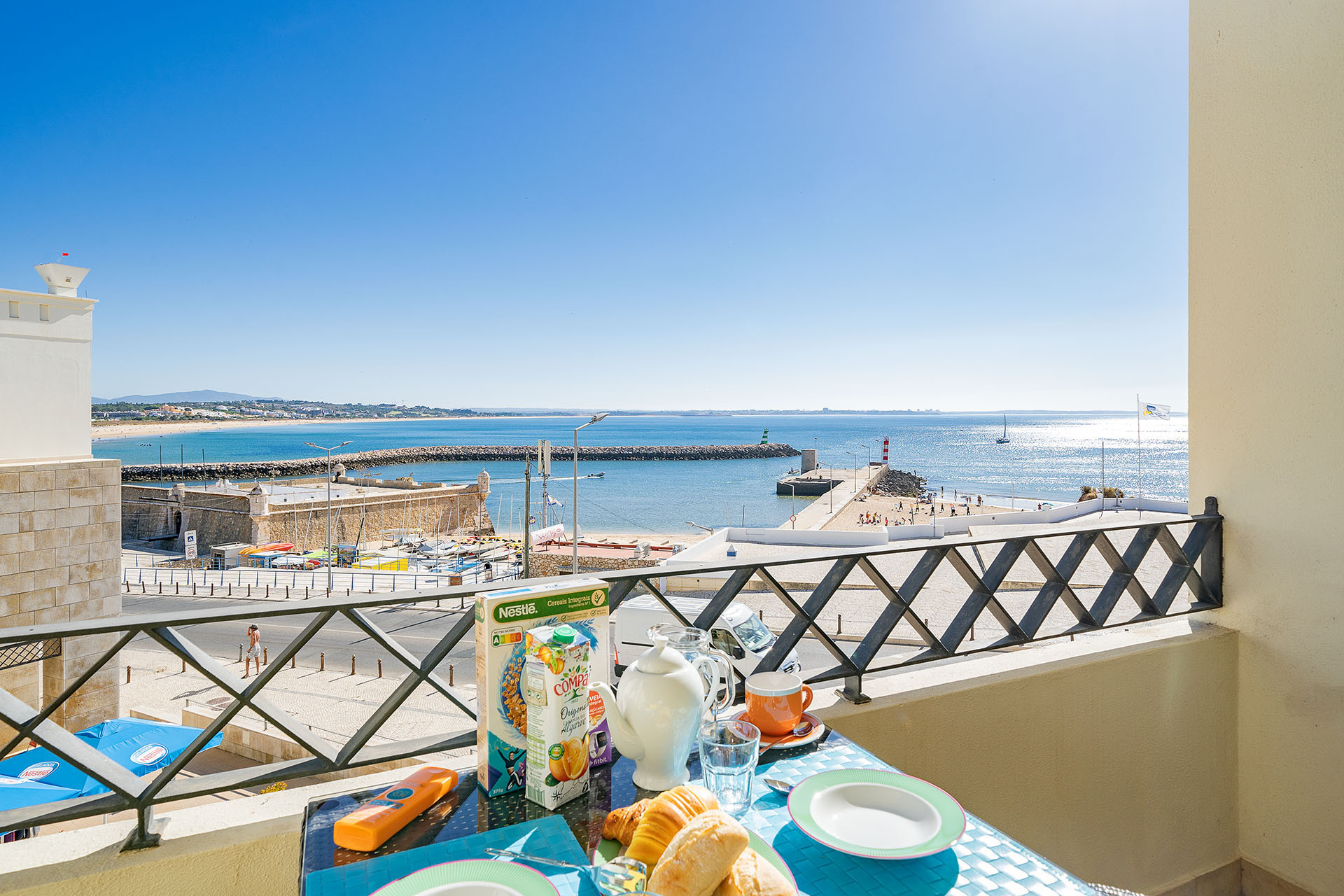 Breakfast in the balcony