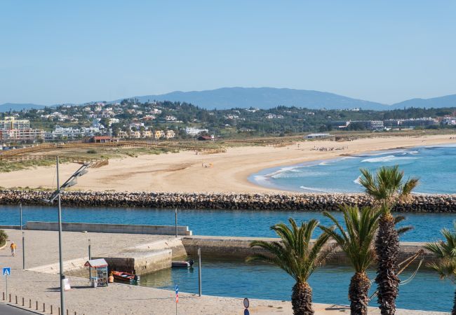 View of Meia Praia beach