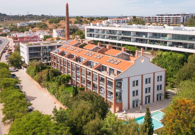 Aerial view of the condominium