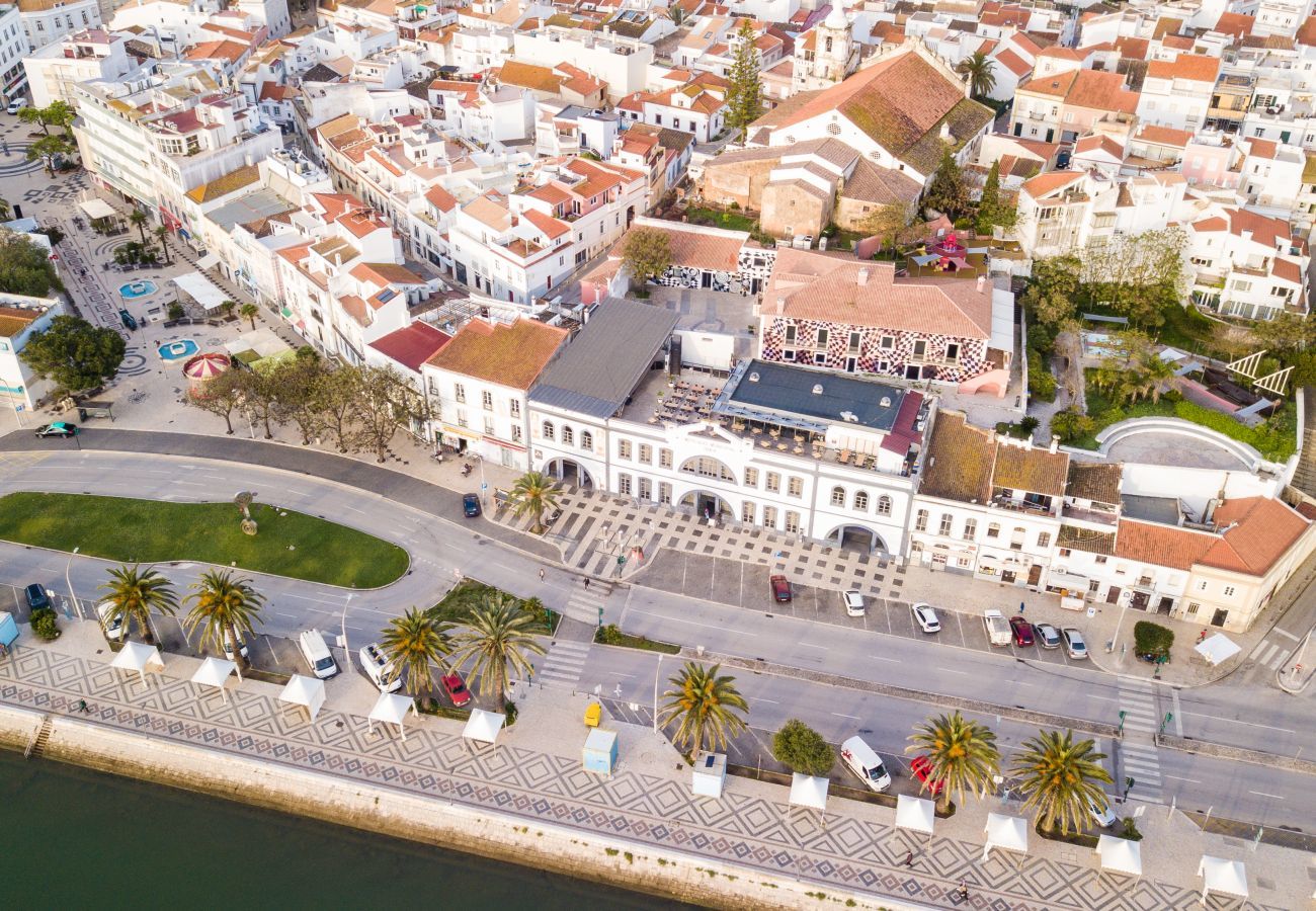 Aerial view of the city