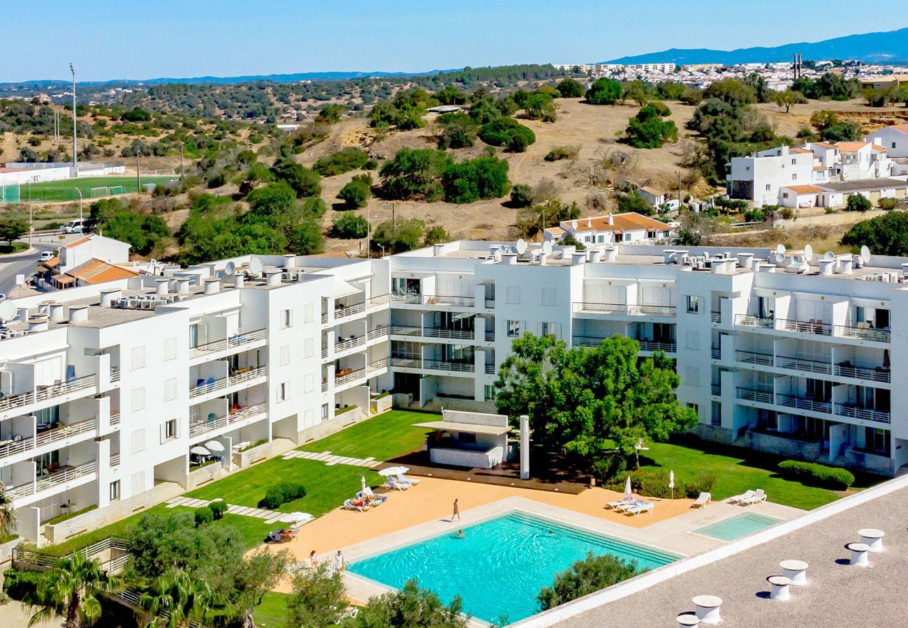 Aerial view of the condominium