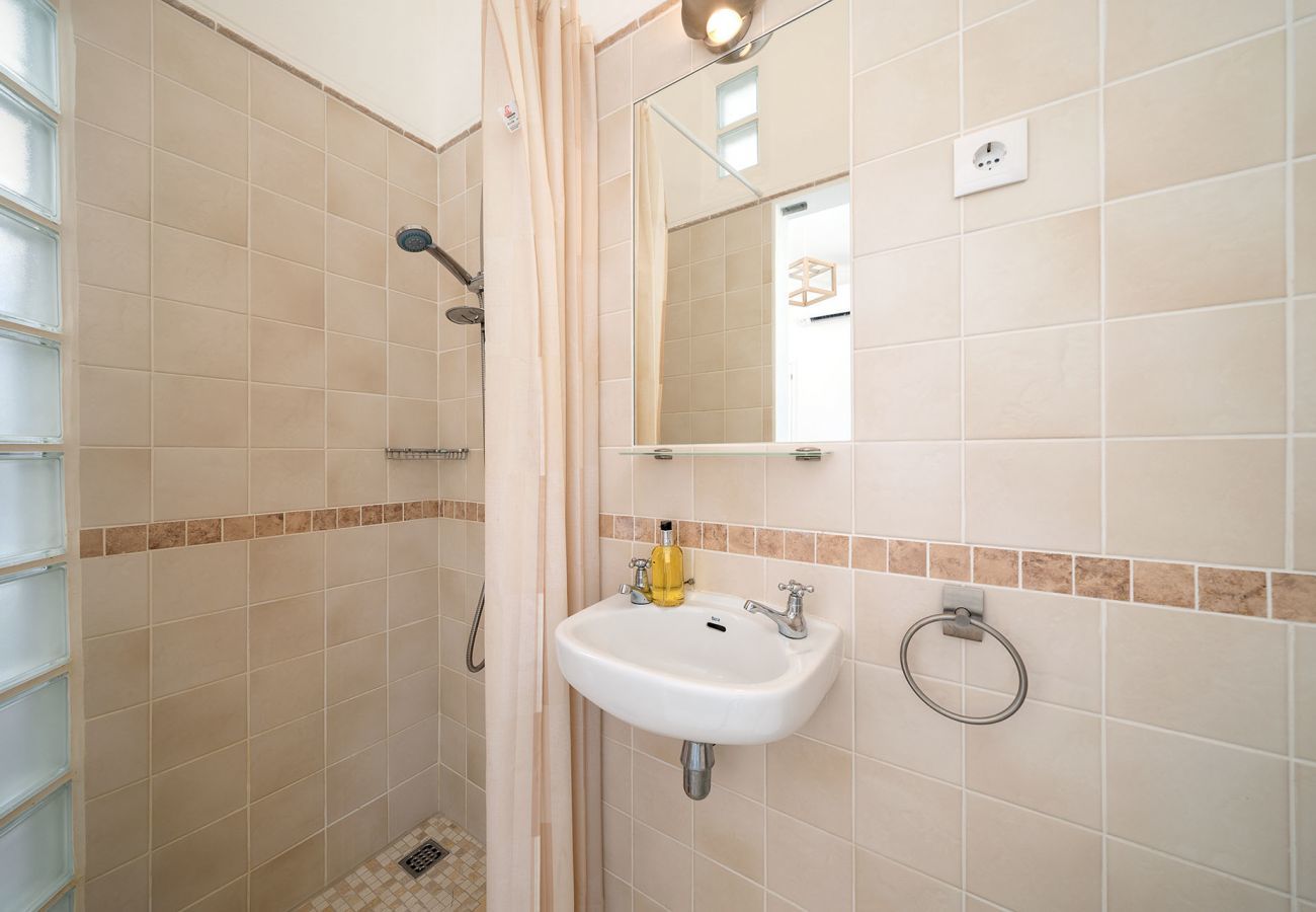 Bathroom with shower