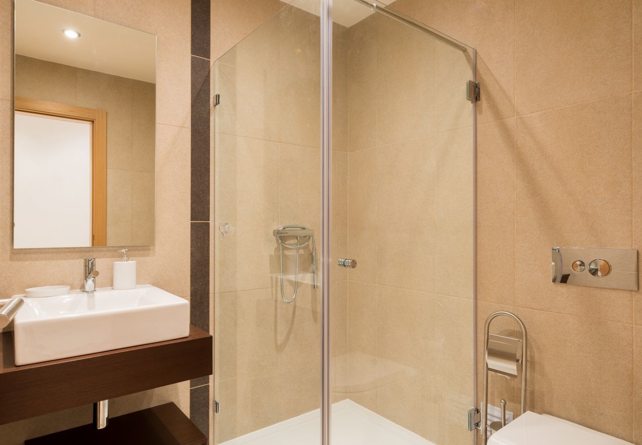 Bathroom with shower