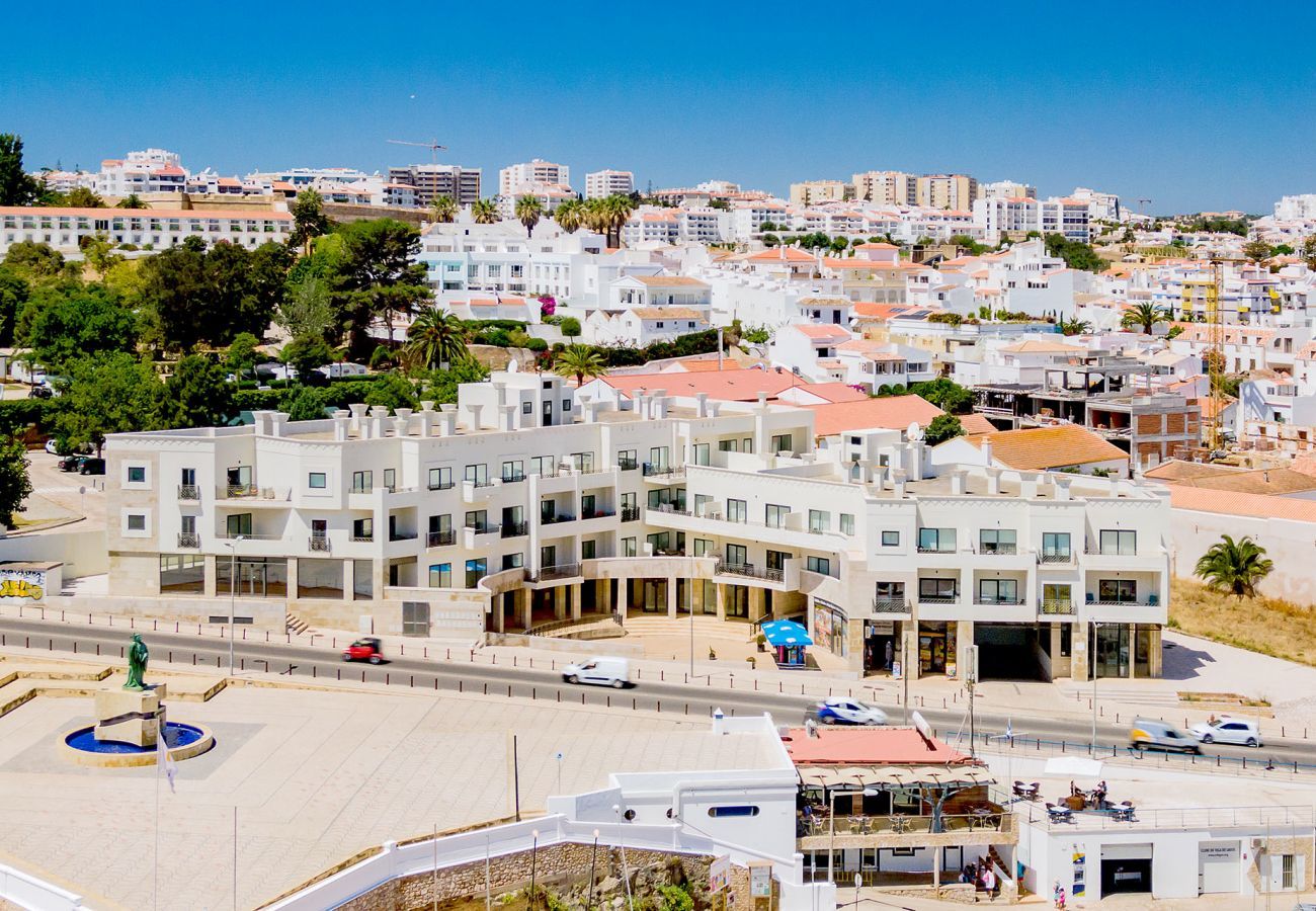 Aerial view of the condominium