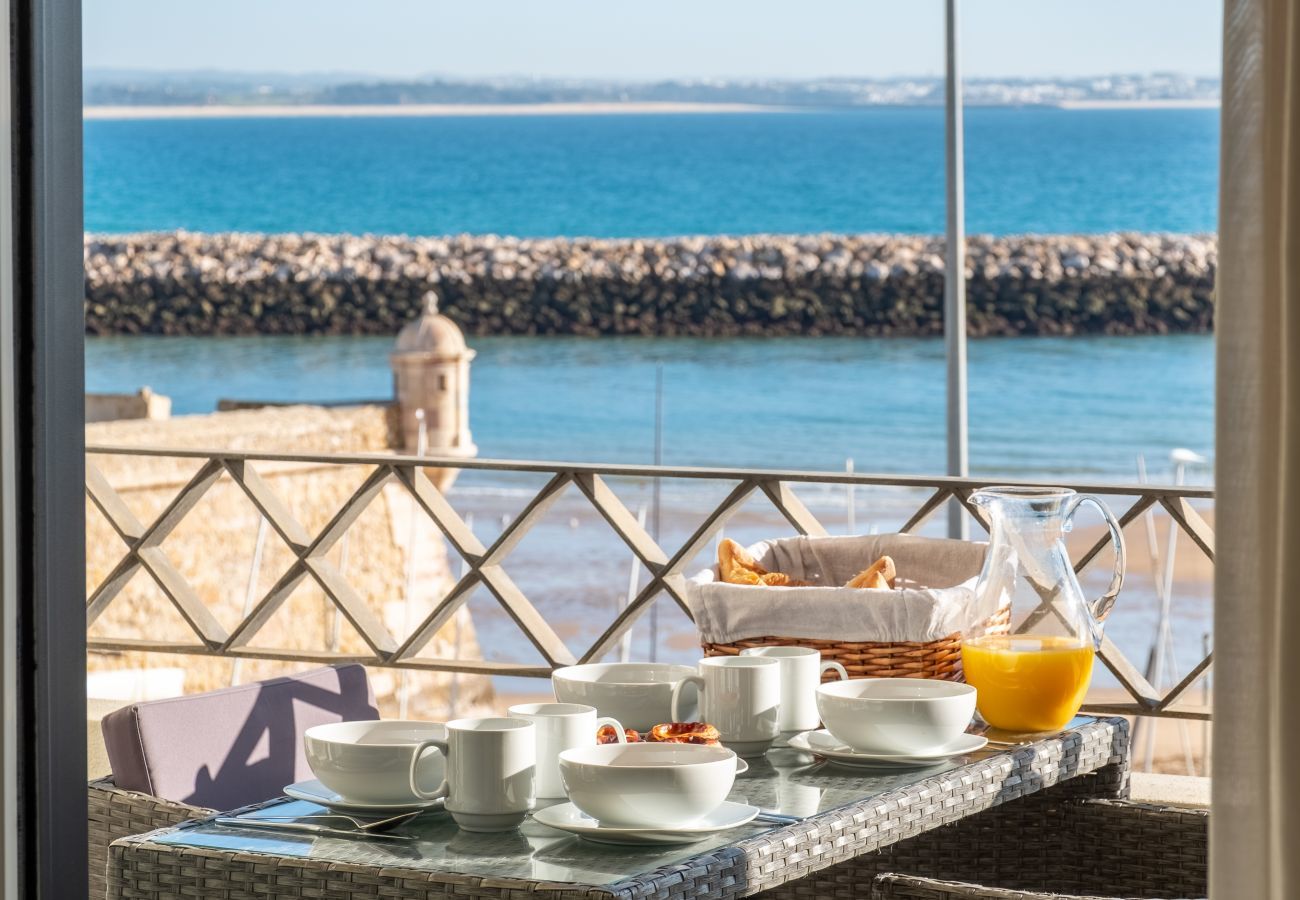 Breakfast on the balcony