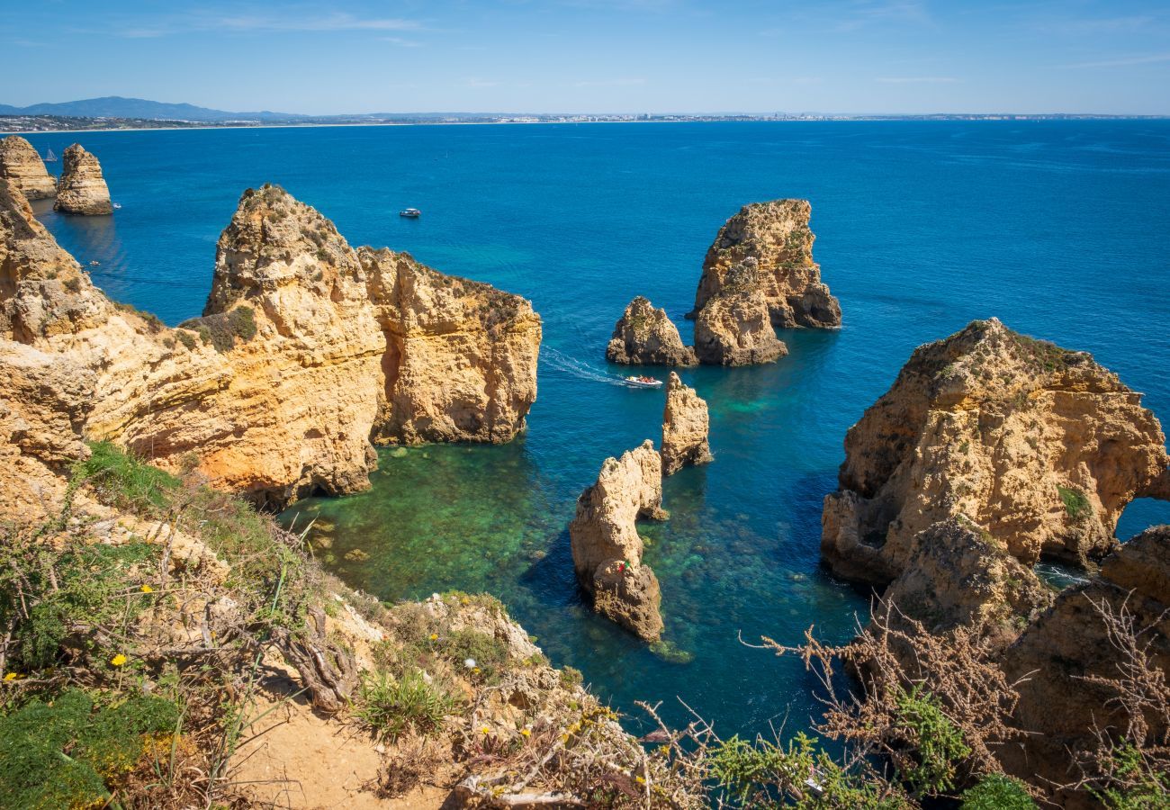 View of the cliffs