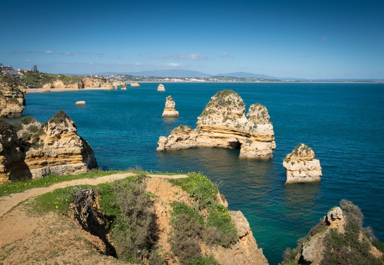 View of the cliffs