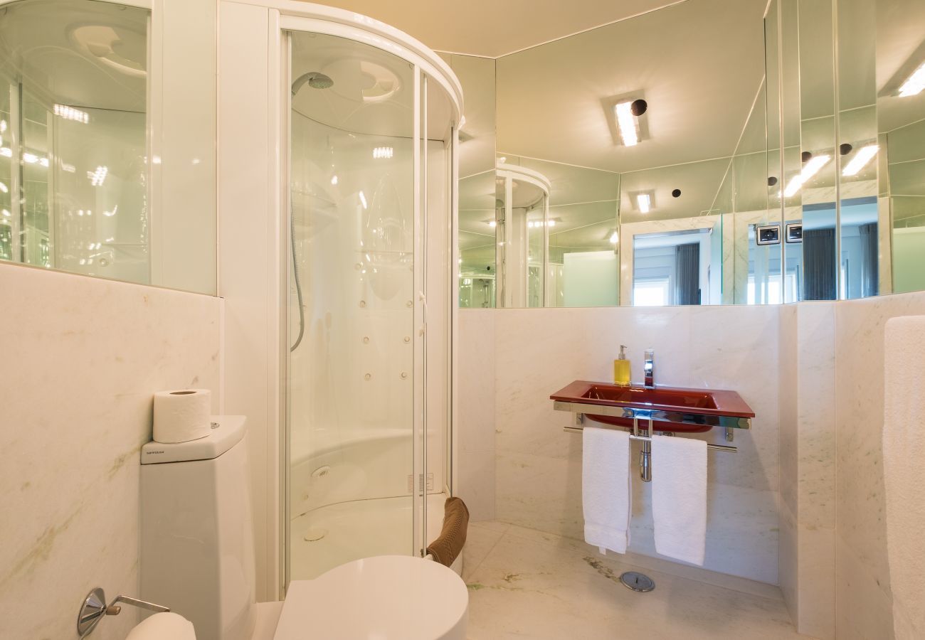 Bathroom with shower