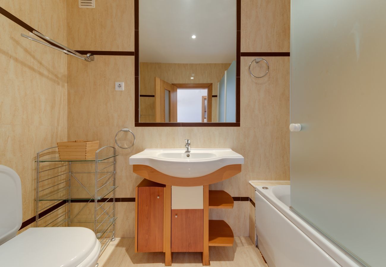 Bathroom with bathtub