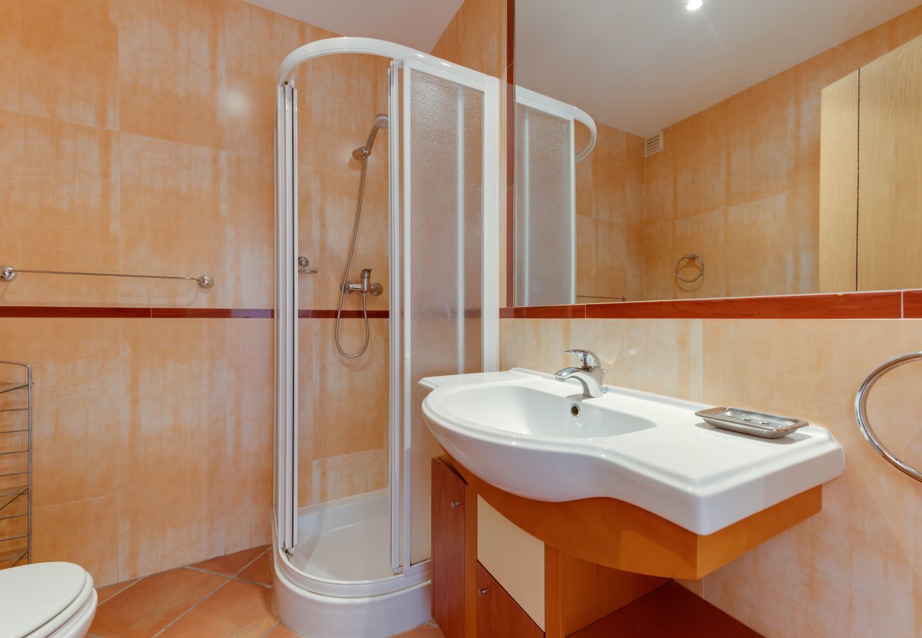Bathroom with shower