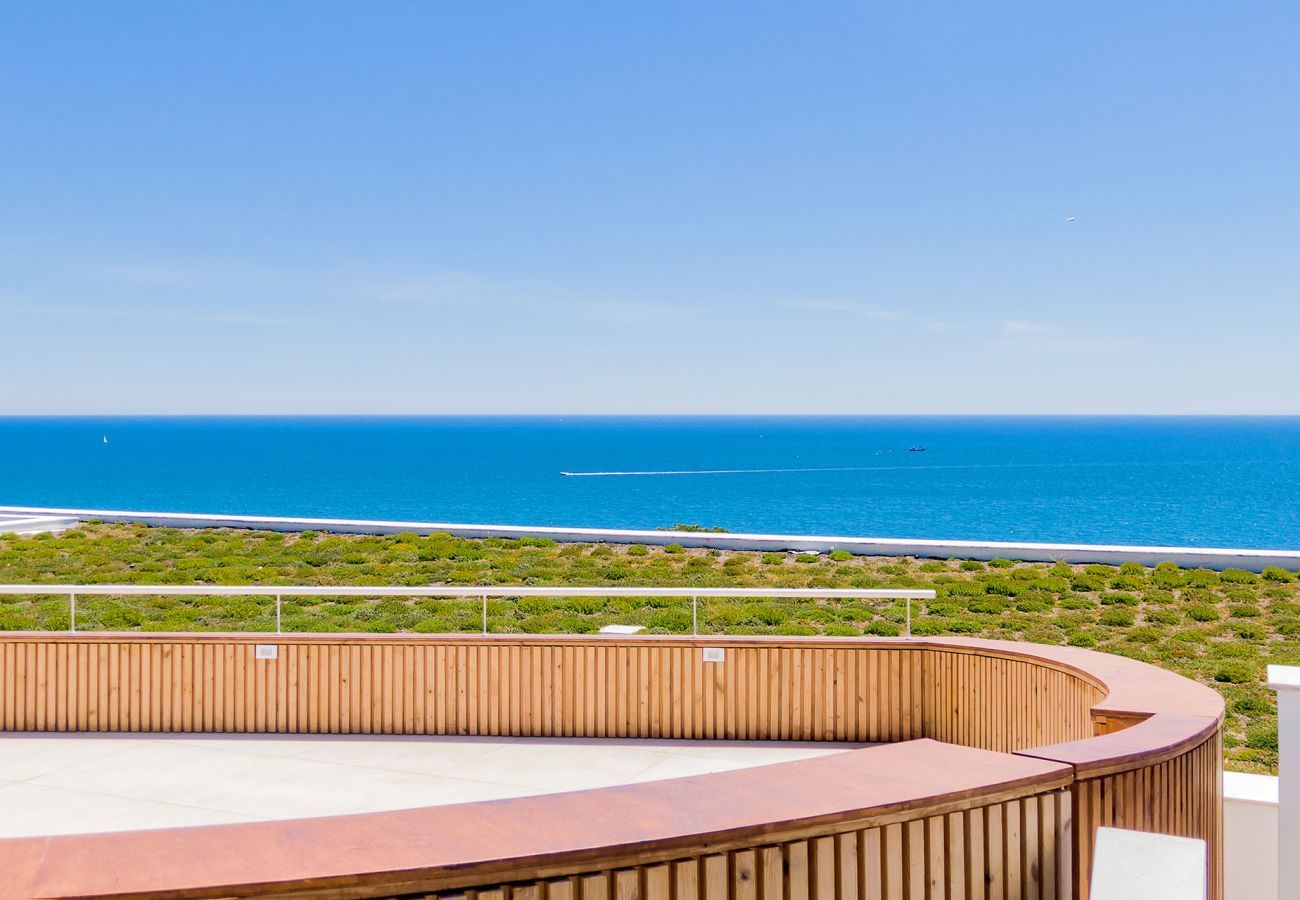 Terrace view of the sea