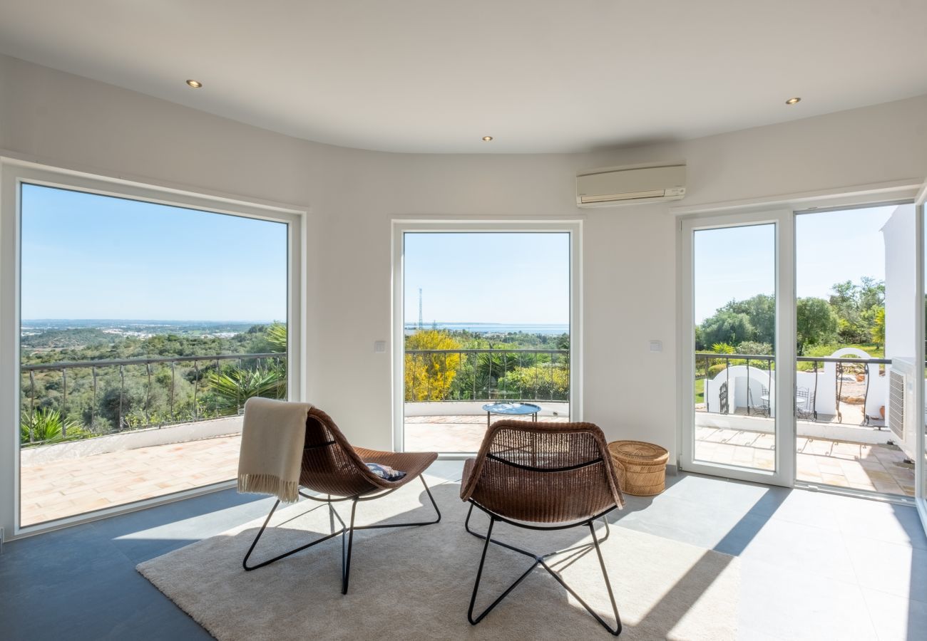 View of the master bedroom