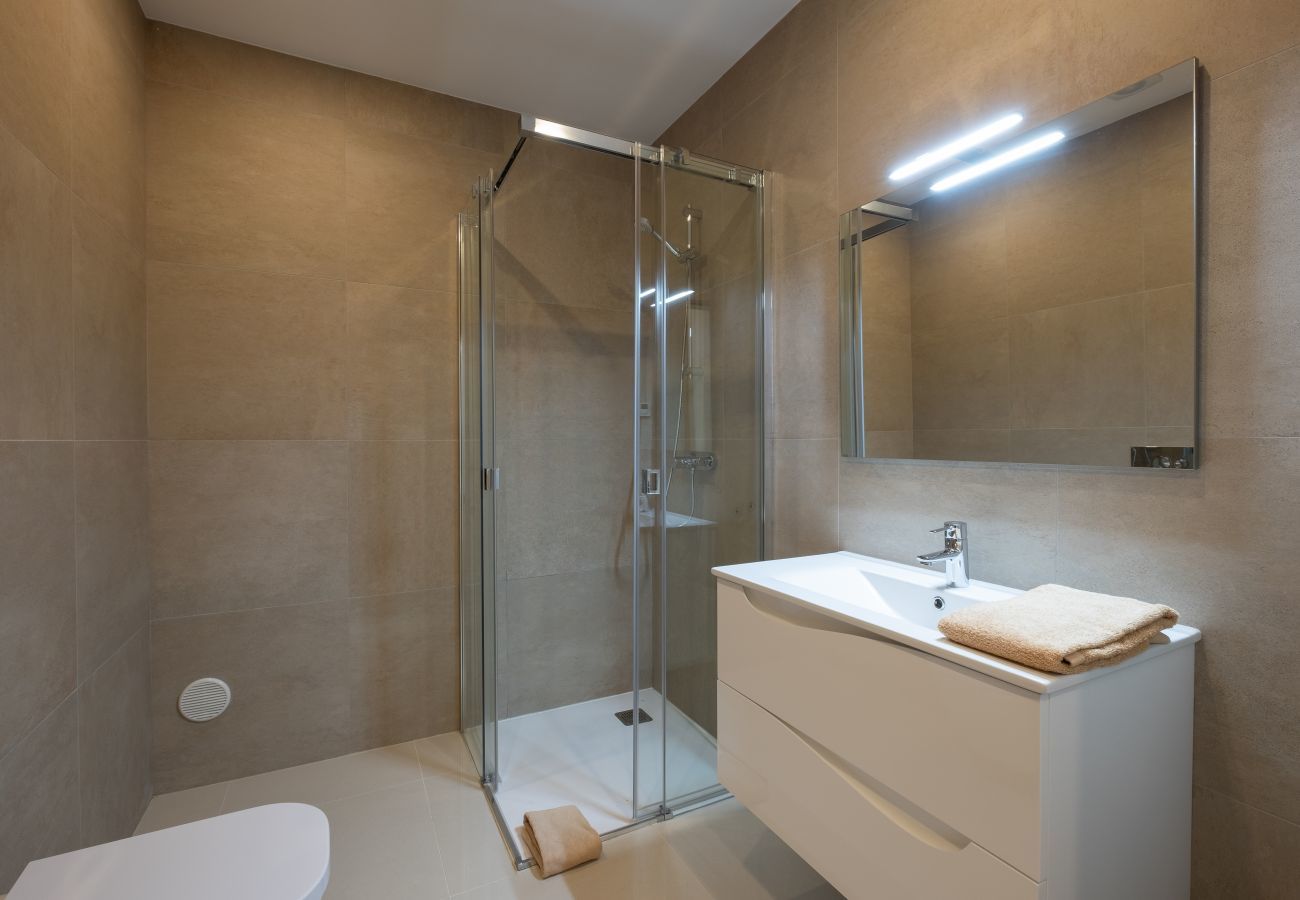 Bathroom with shower