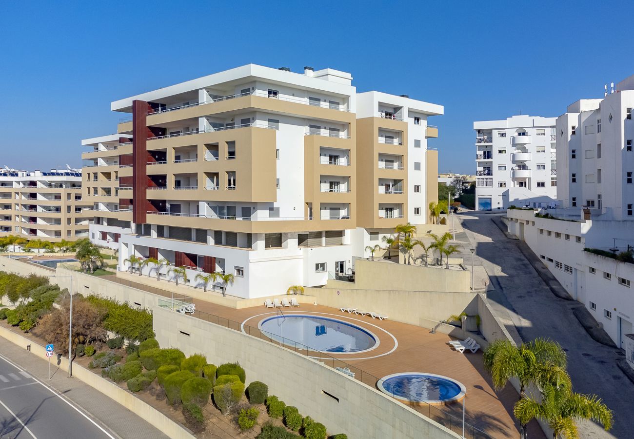 Aerial view of the condominium