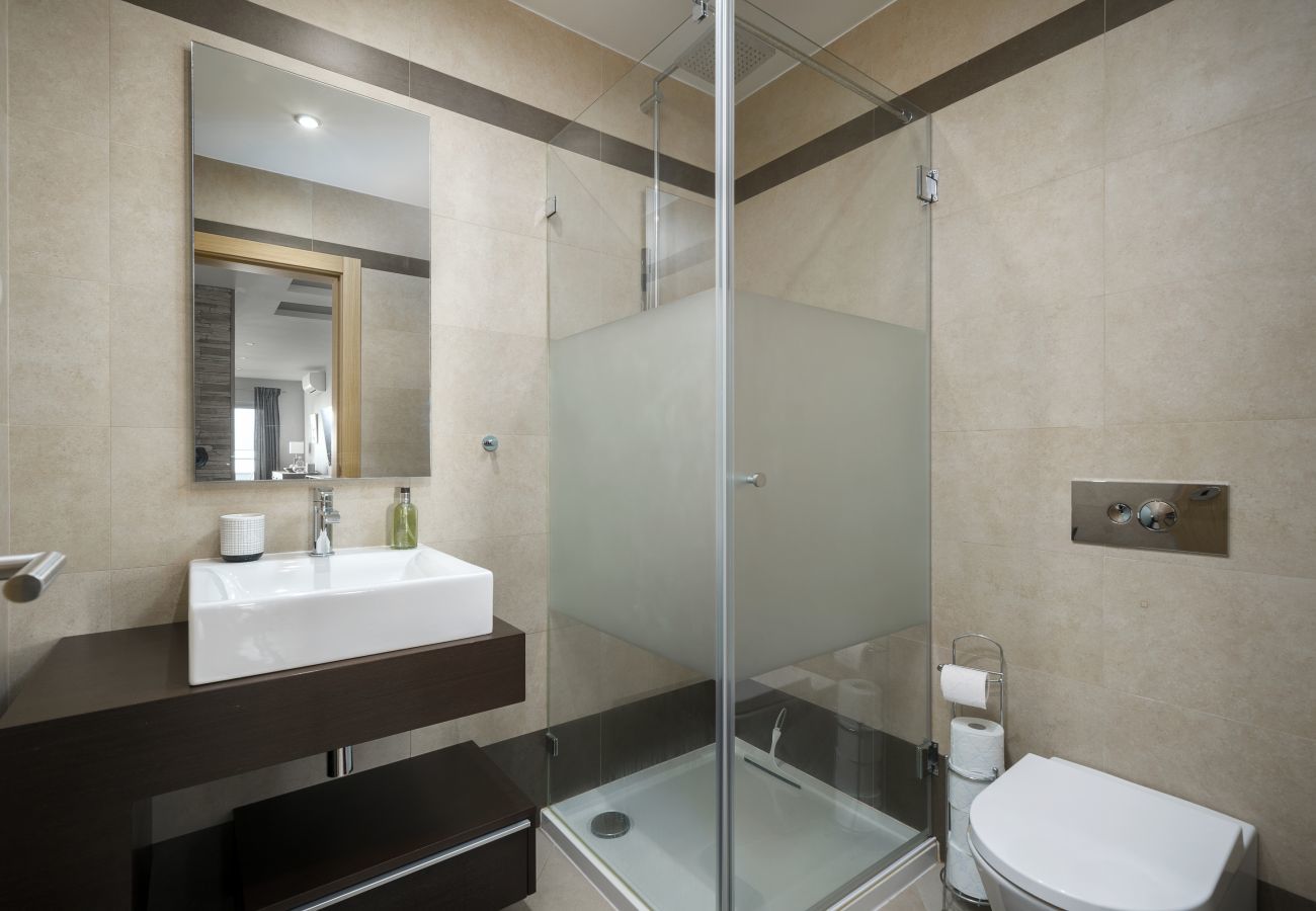 Bathroom with shower