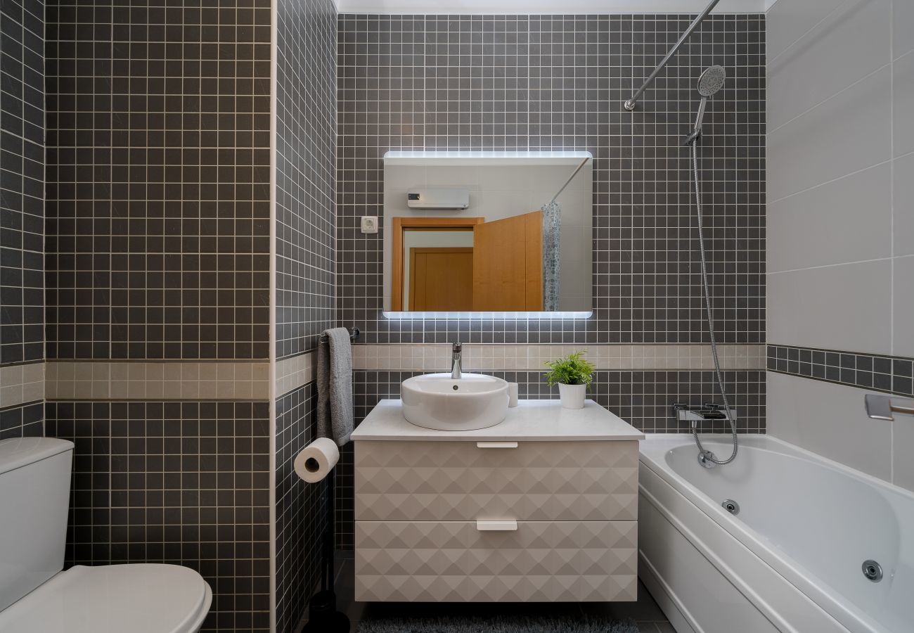 Bathroom with bathtub