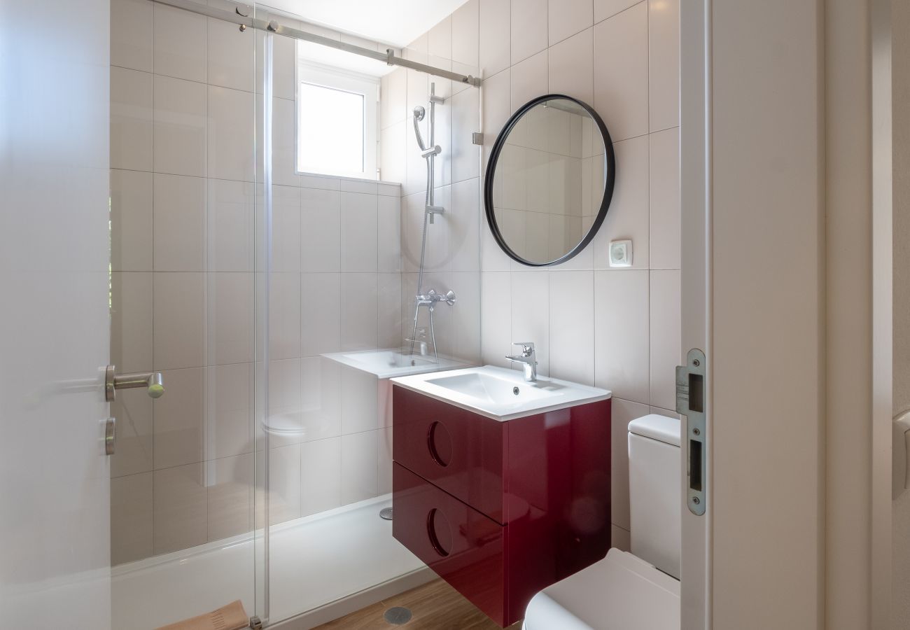 Bathroom with shower