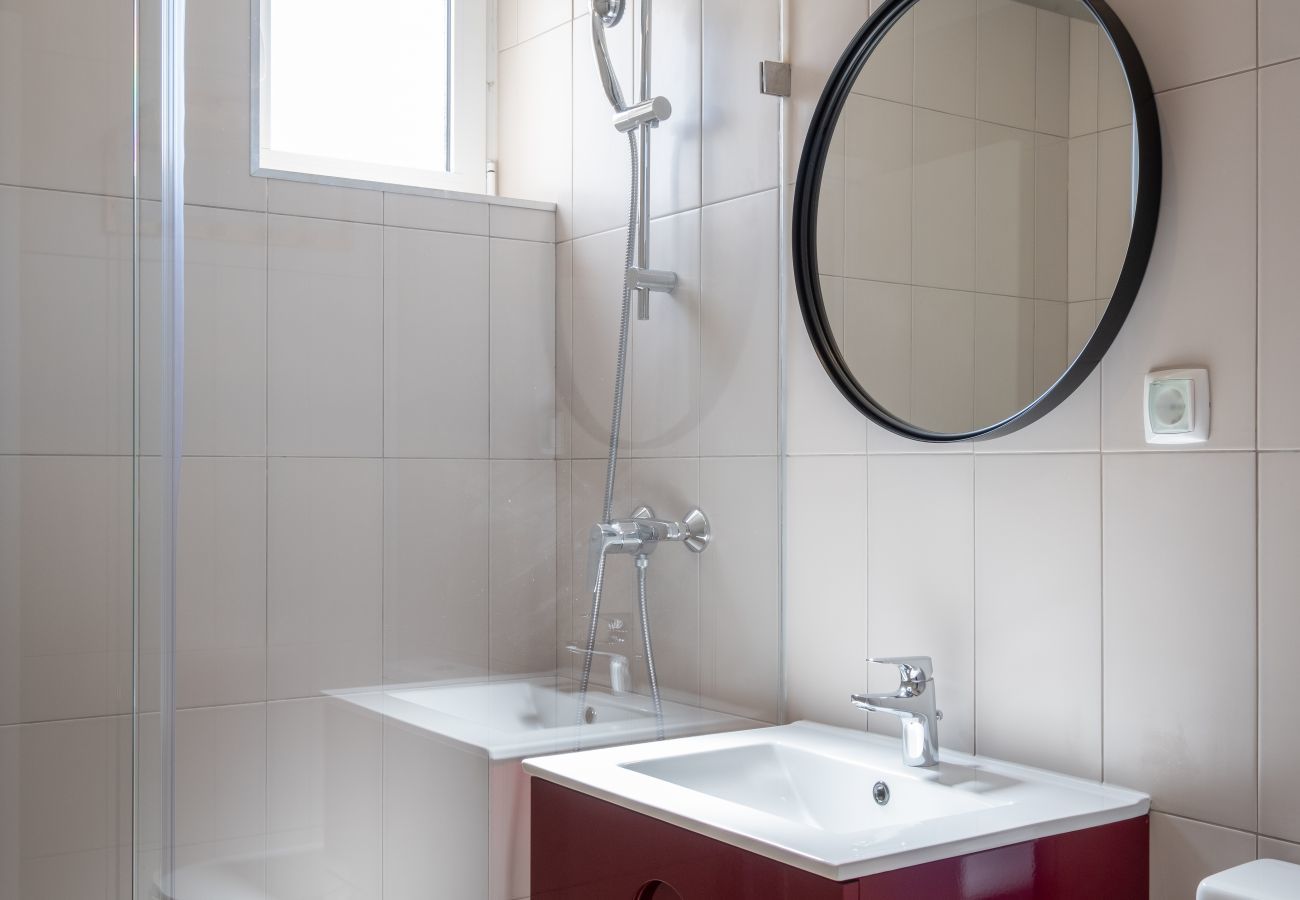 Bathroom with shower