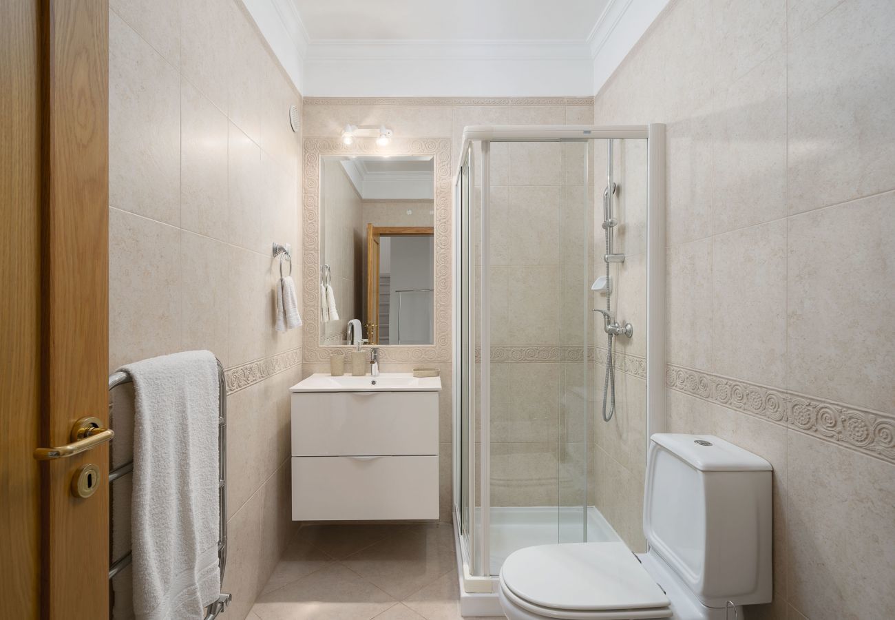 Bathroom with shower