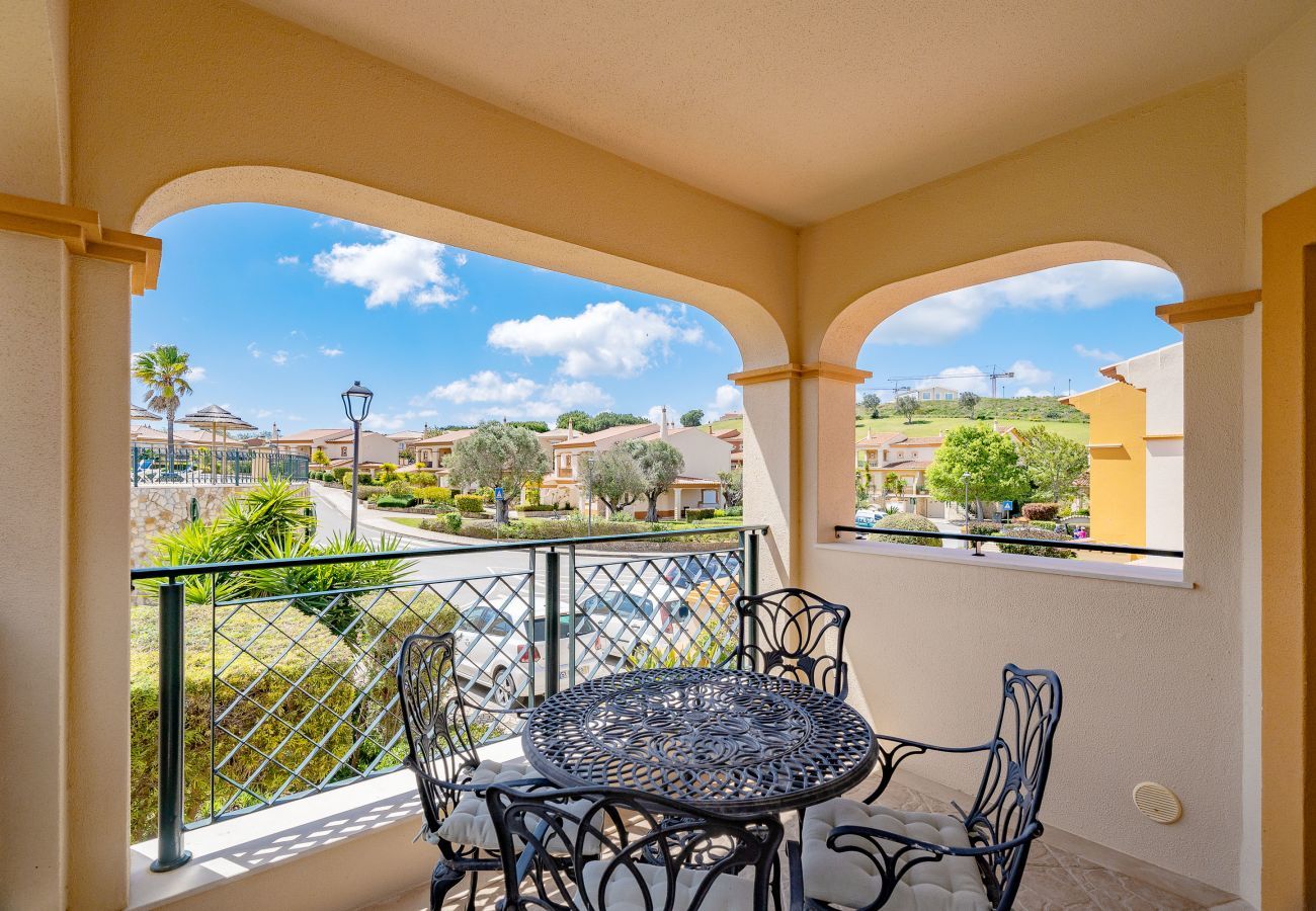 Table on the balcony