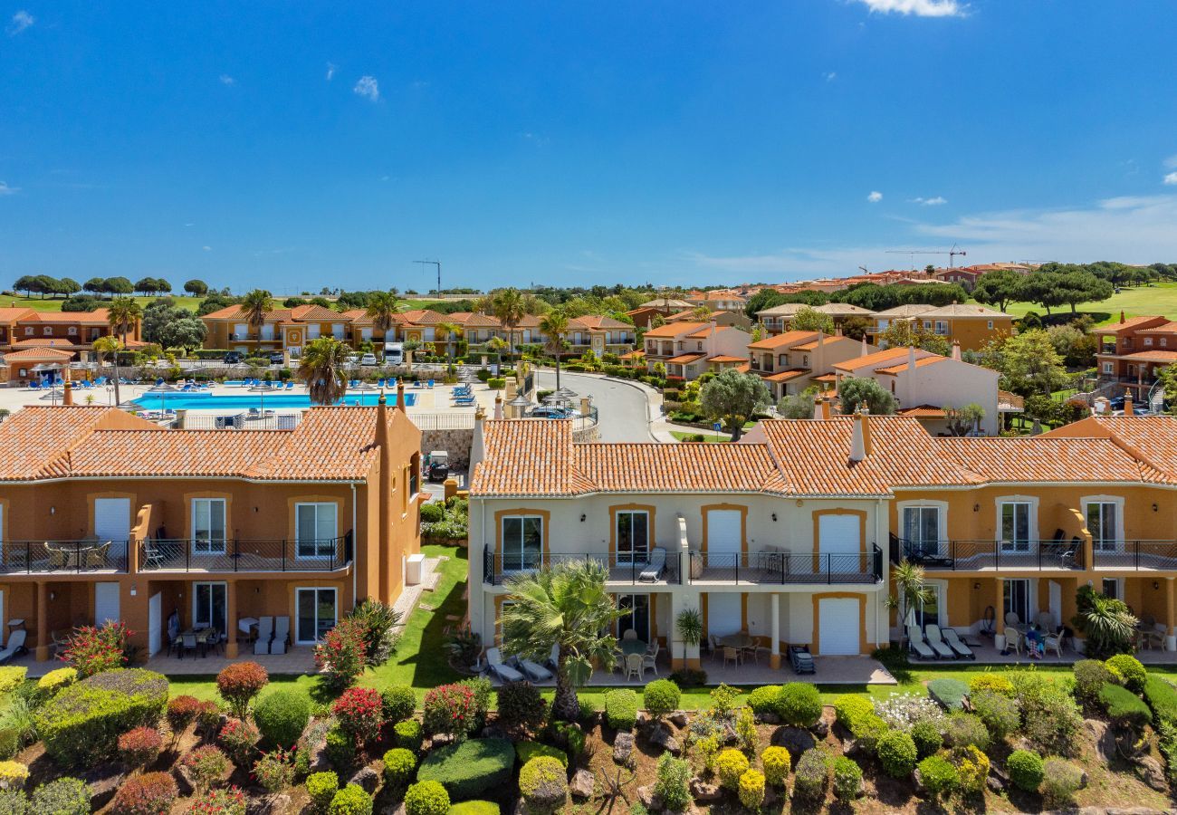 Aerial view of the resort