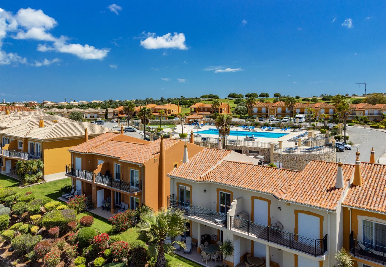 Aerial view of the resort