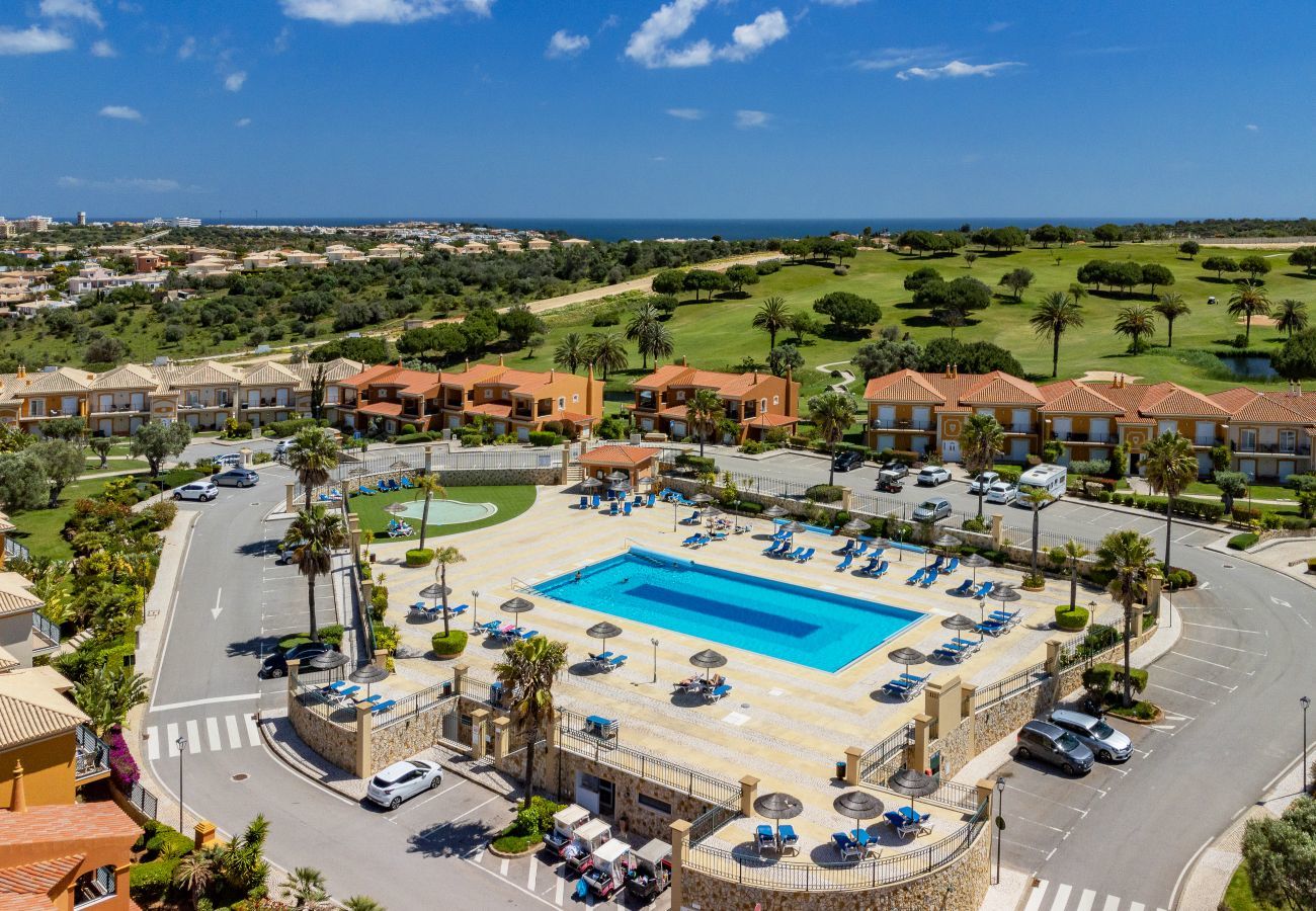 Aerial view of the resort