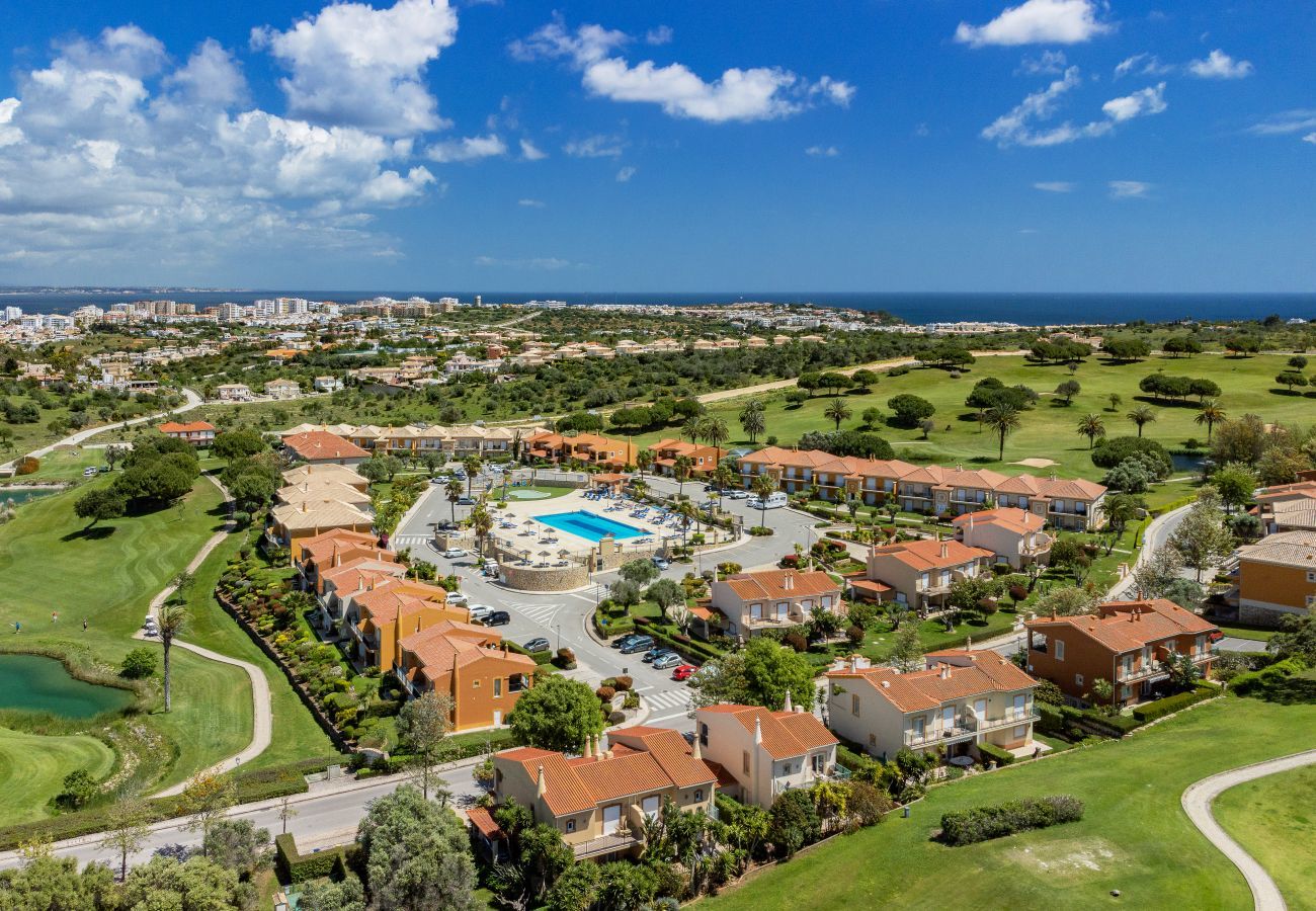 Aerial view of the resort