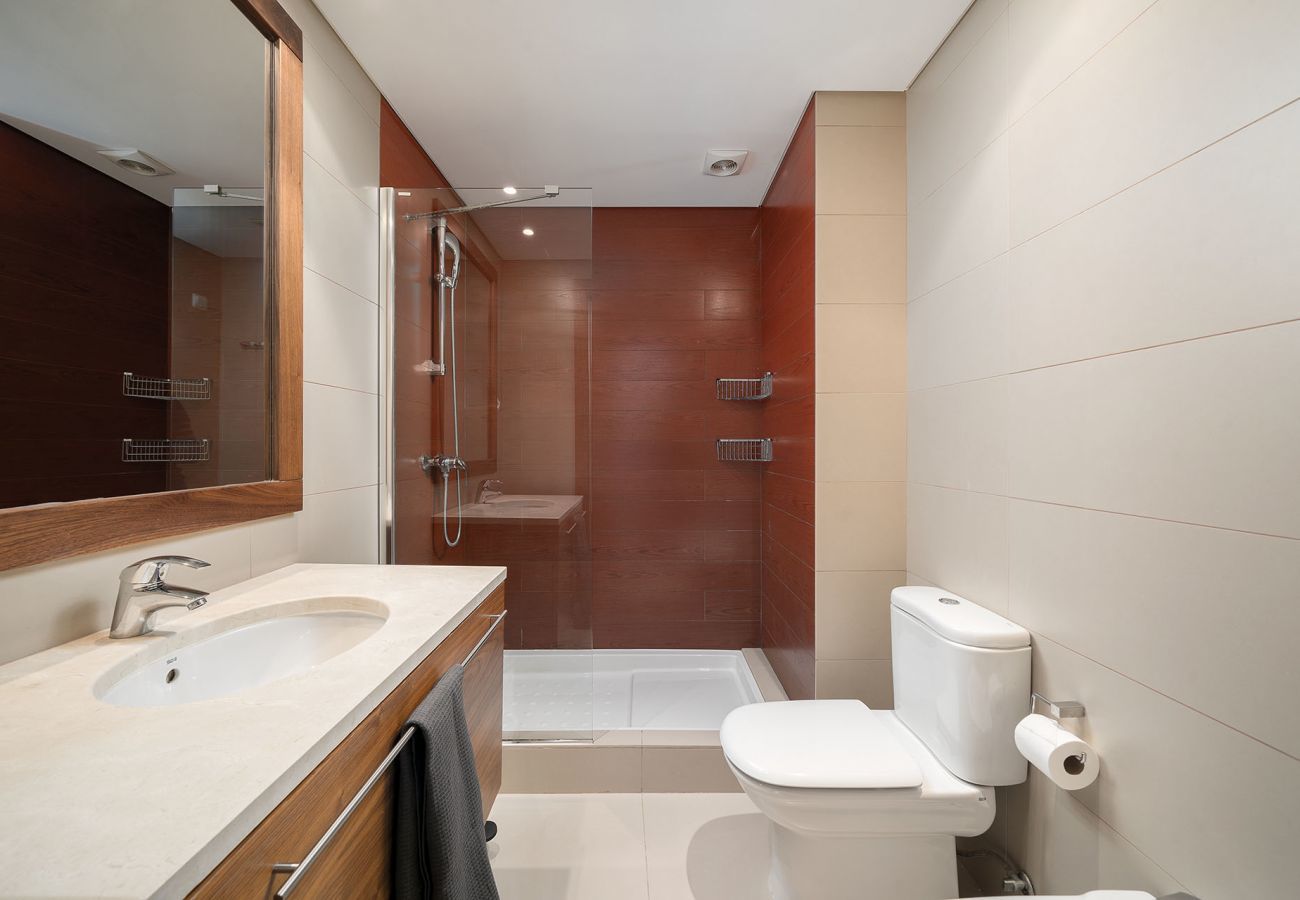 Bathroom with shower