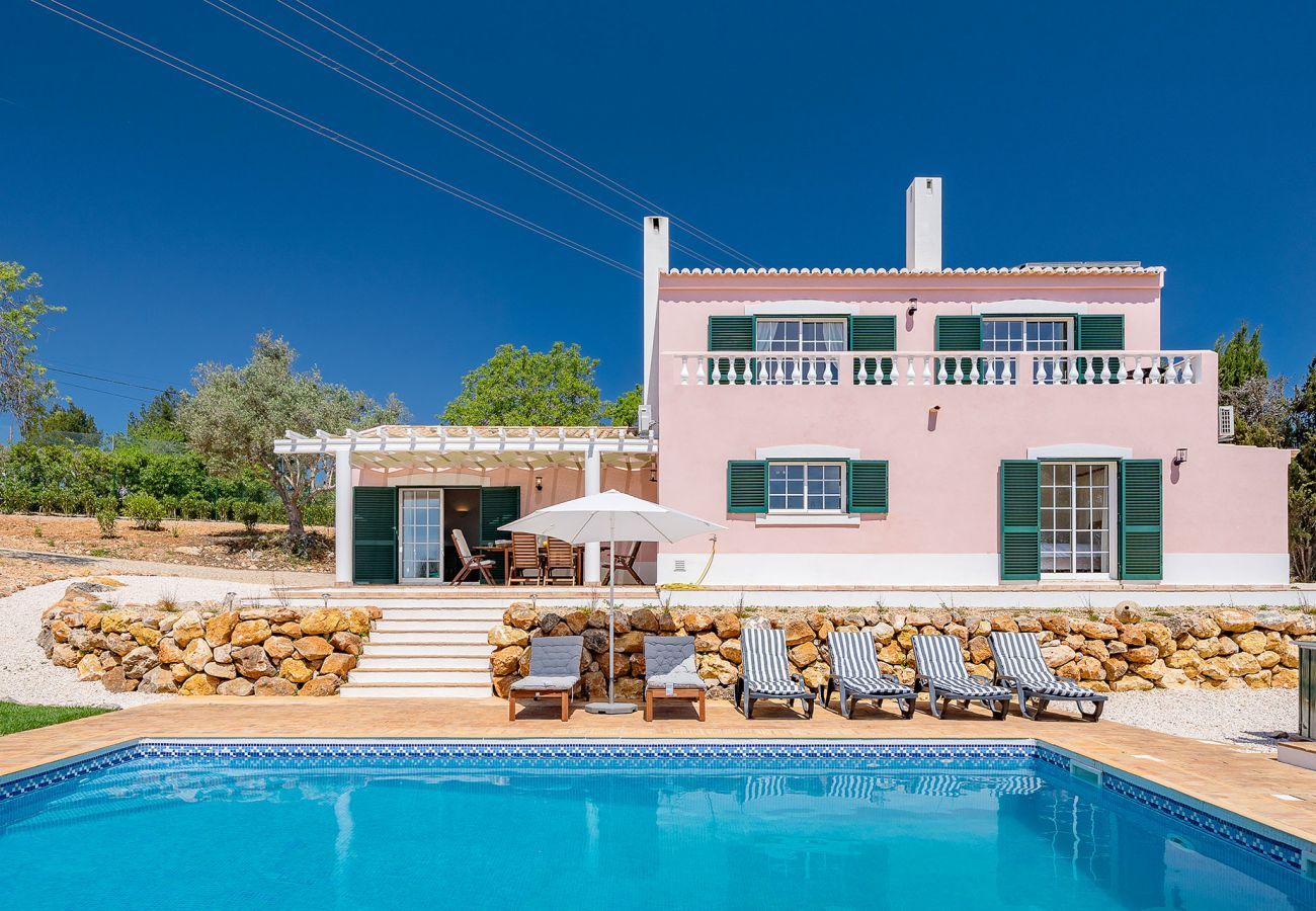 Exterior of the villa