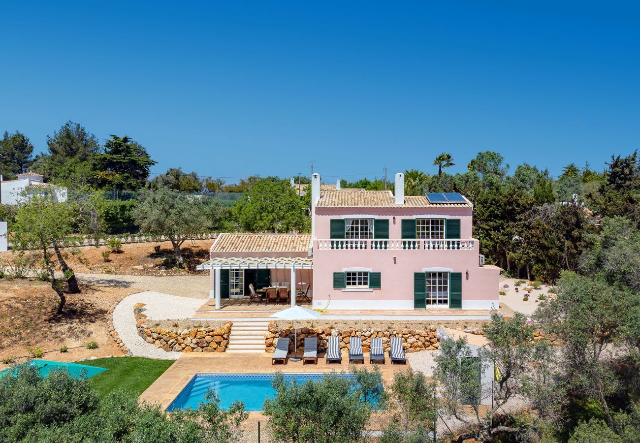 Exterior of the villa