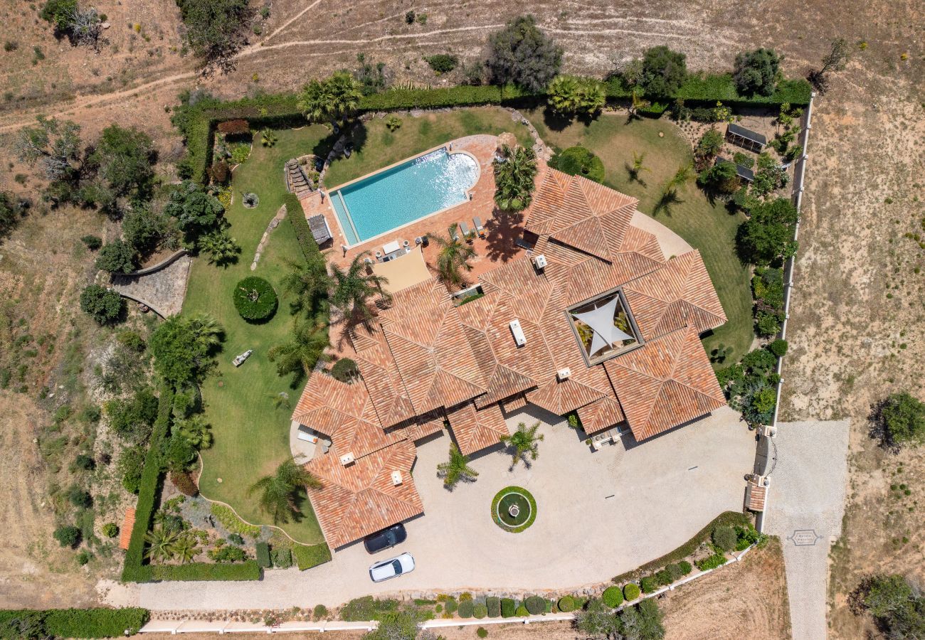 Aerial view of the property