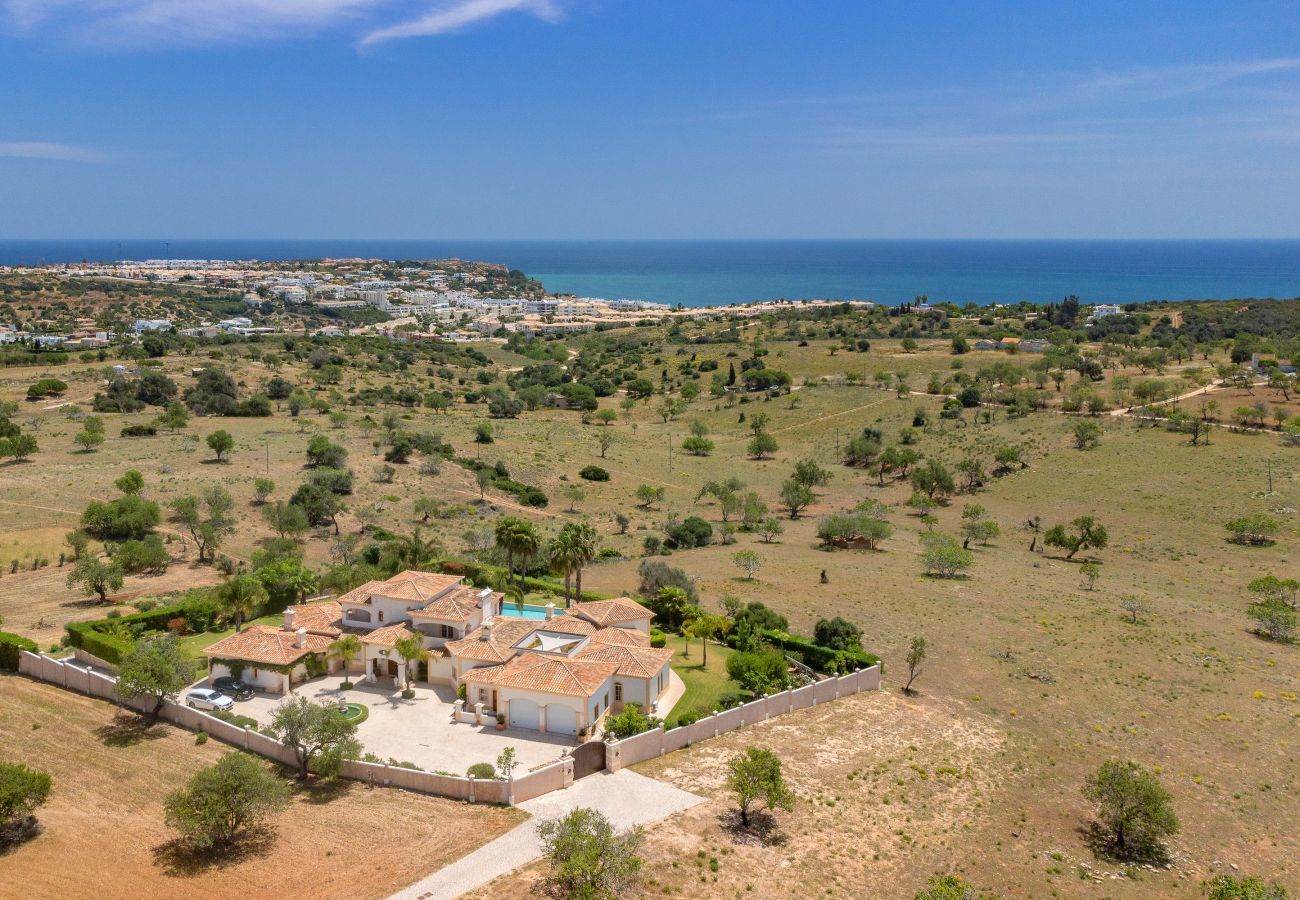 Aerial view of the property