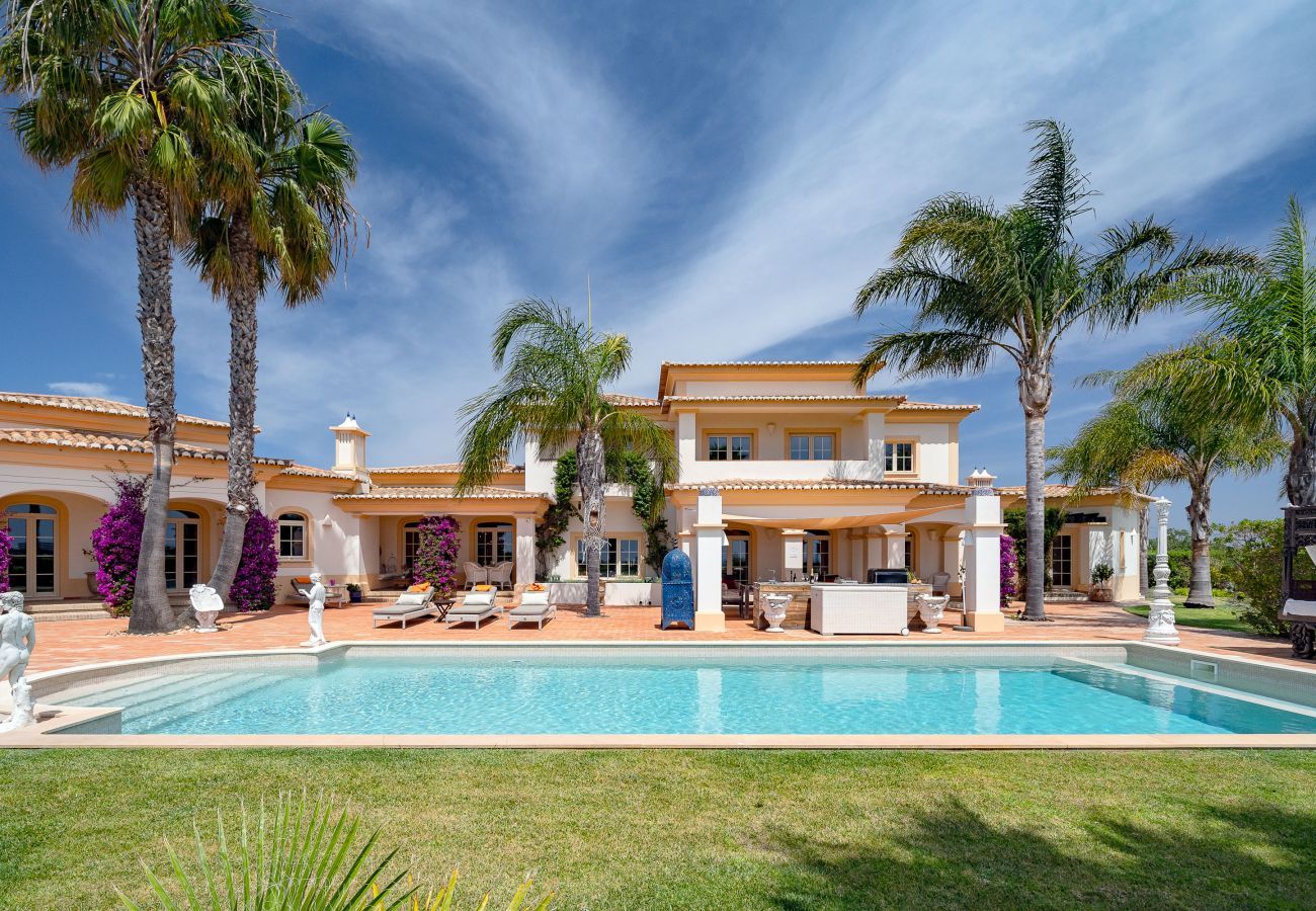Back side of the villa