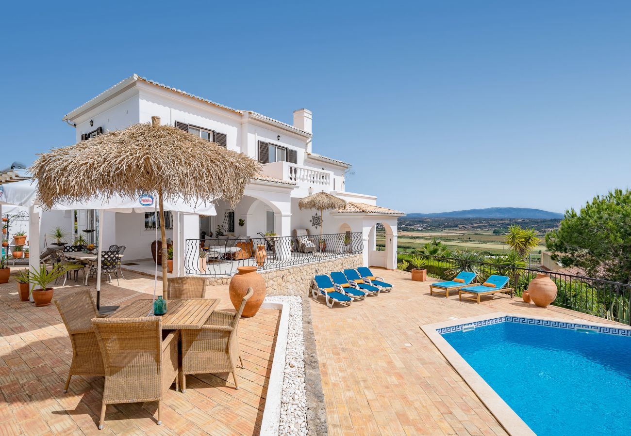 Exterior of the villa
