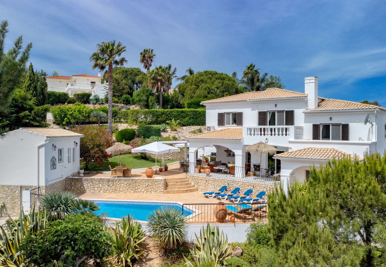 Back side of the villa