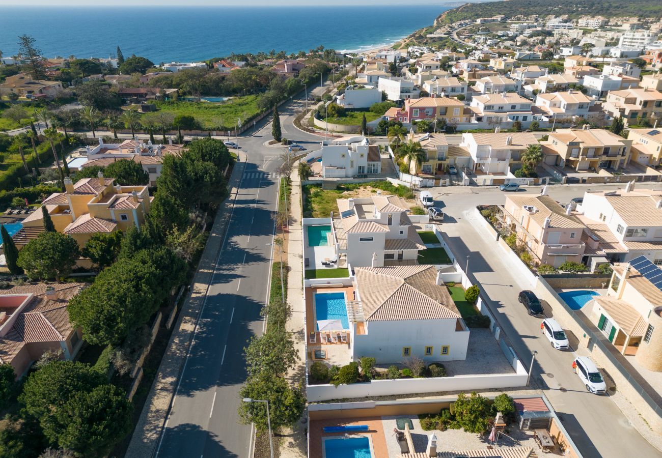 Aerial view of the area