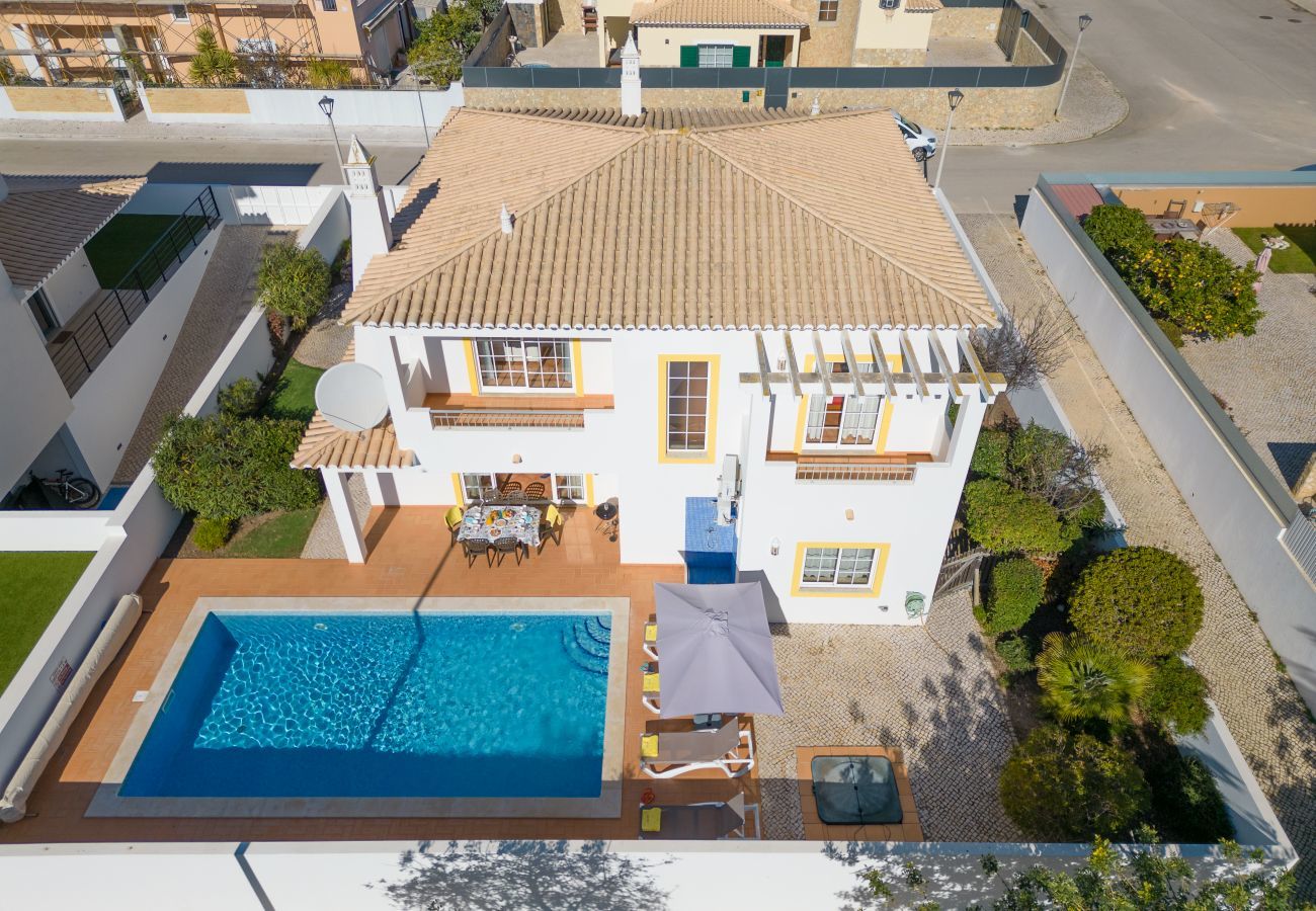 Back side of the villa