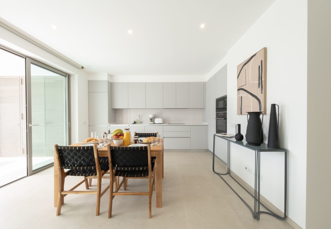 Dining table and Kitchen