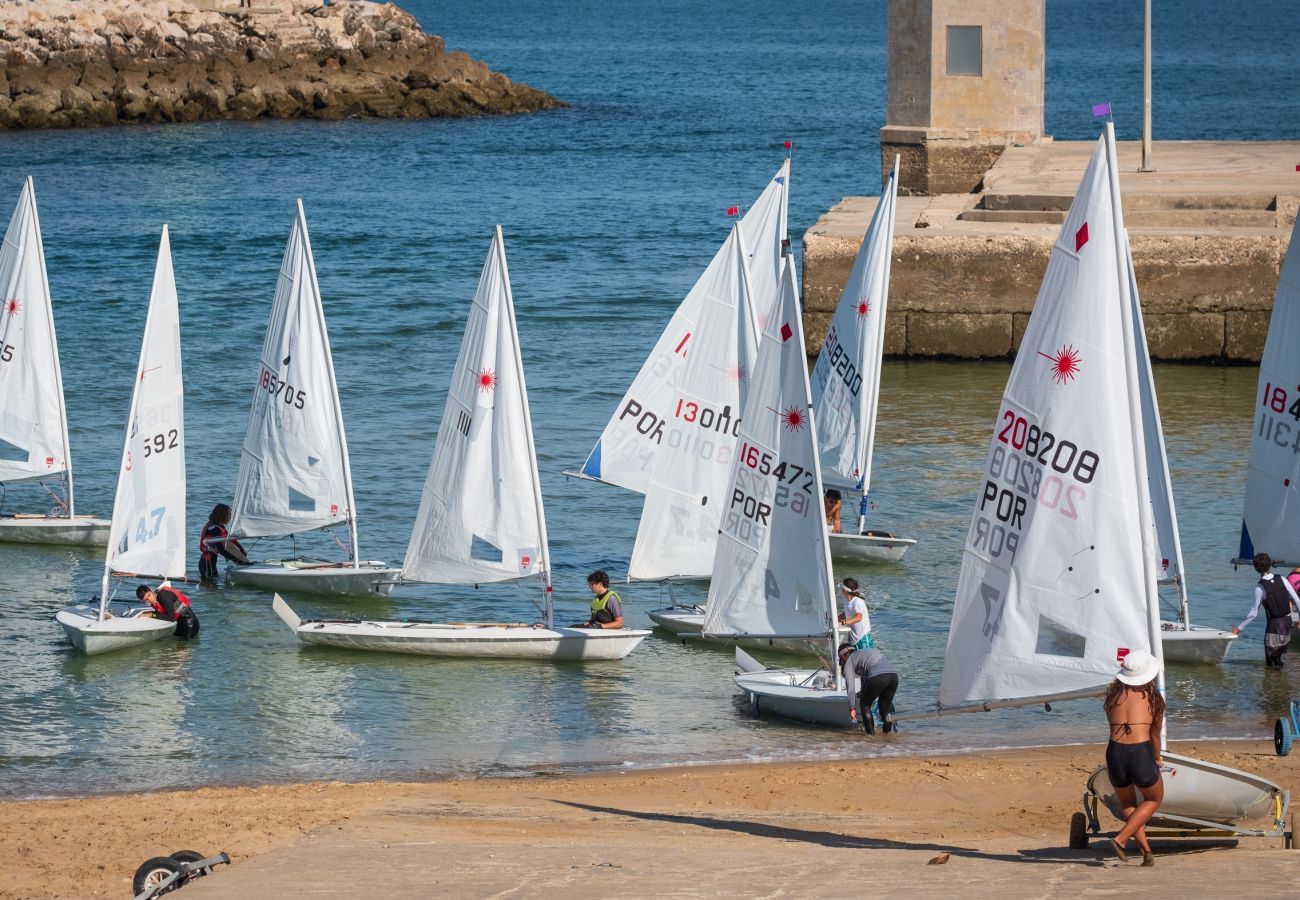 Sailing boats on the beach