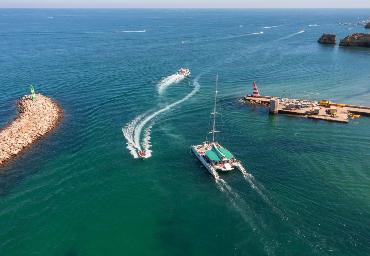 Boats in the sea