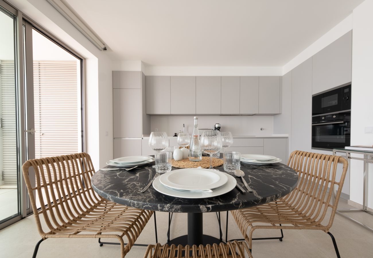 Dining table and Kitchen